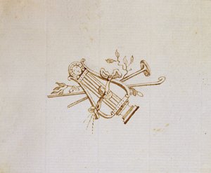 Dibujo del álbum de recortes de Michael Faraday